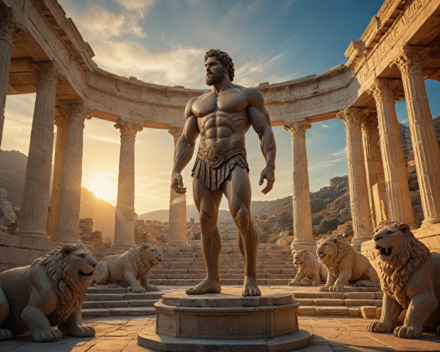 A Jornada Épica de Hércules na Mitologia Grega: Desafios e Triunfos do Herói