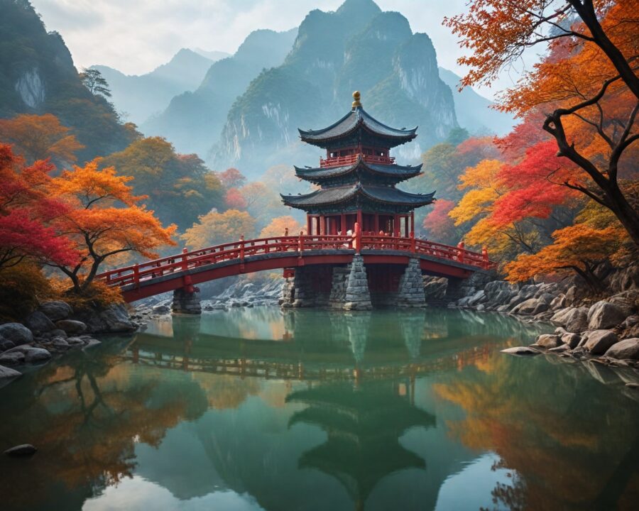 Como o ciclo de reencarnação é retratado na mitologia chinesa