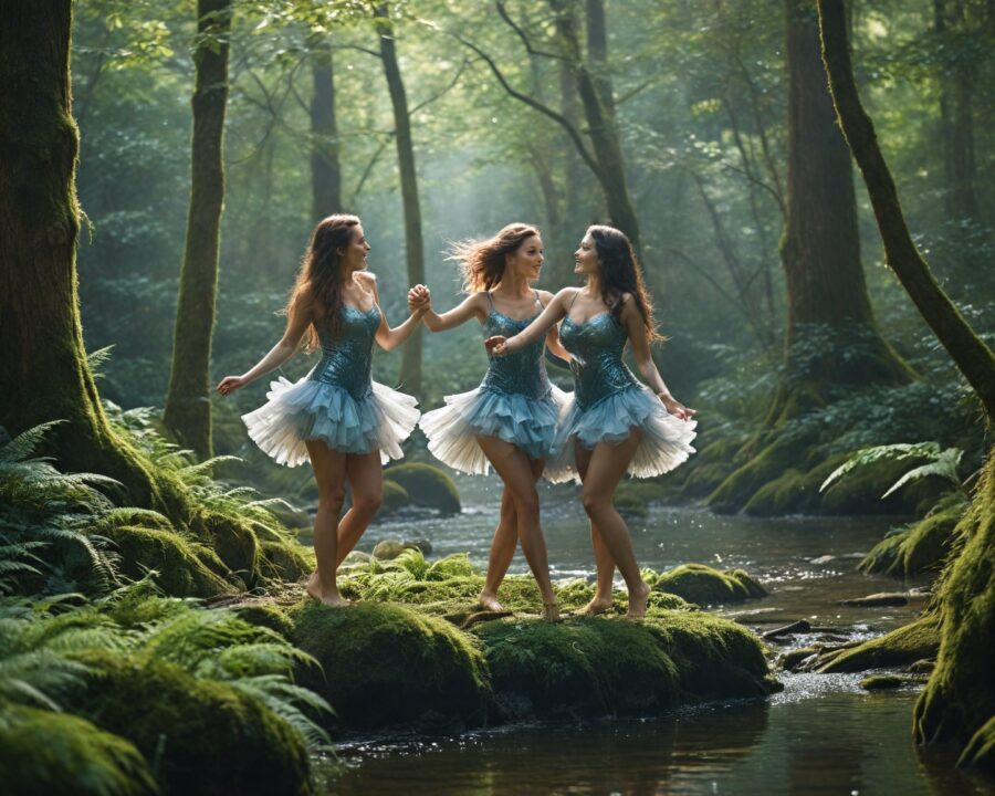 O papel das ninfas na cultura grega: rios, montanhas e mares
