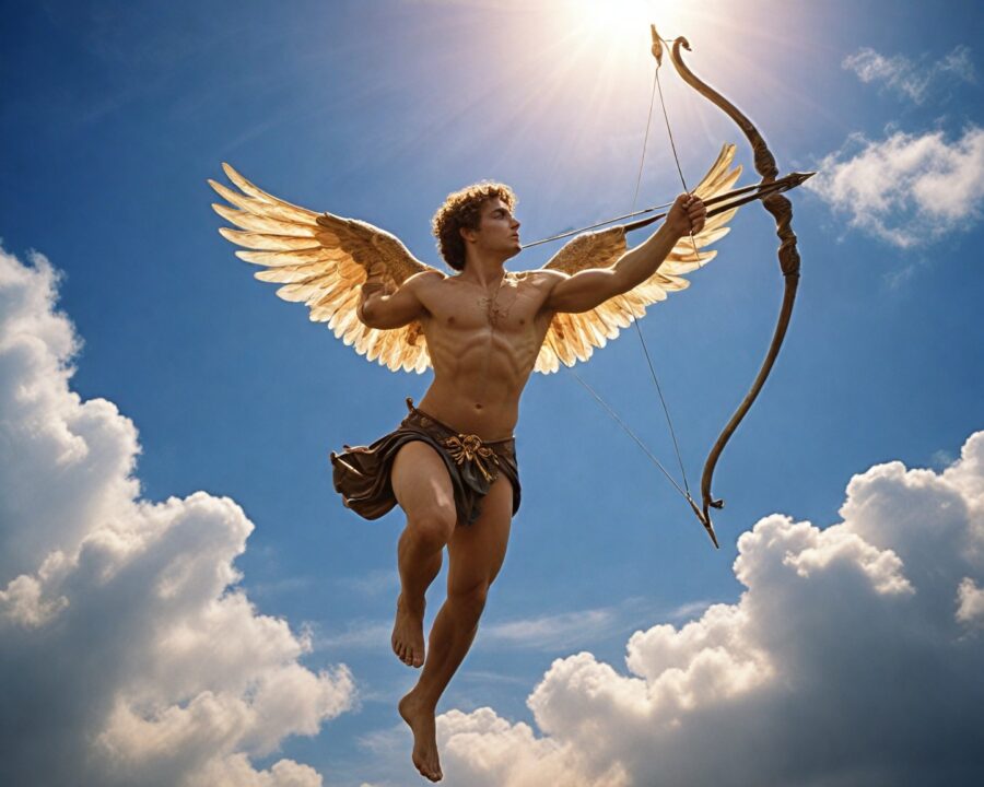 A história de Cupido e suas flechas do amor explicada