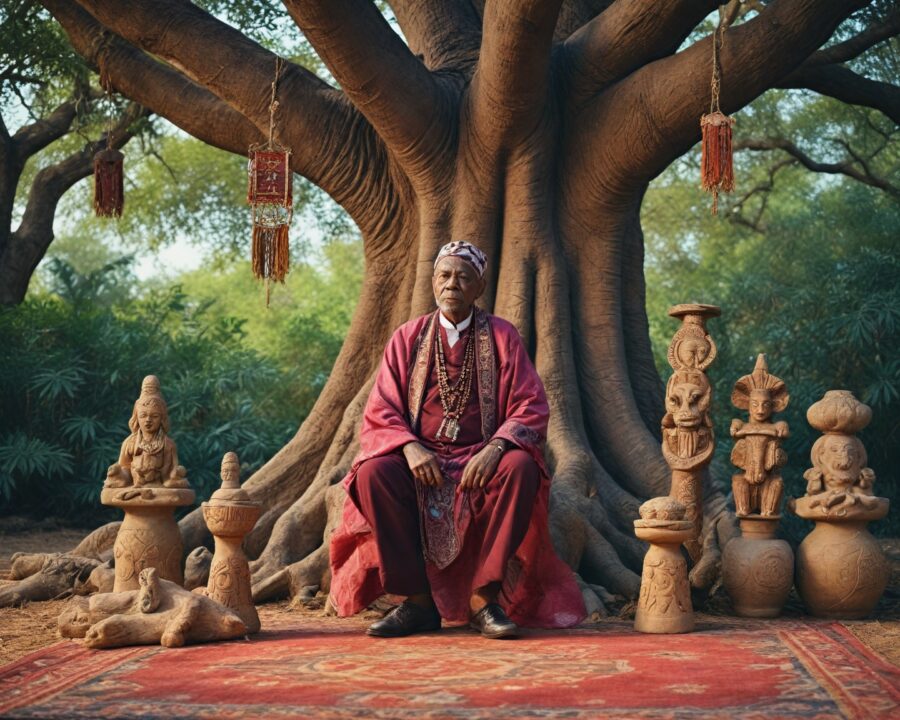 A origem de Exu na mitologia africana e seu papel divino