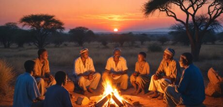 Como os povos africanos explicam o dia e a noite