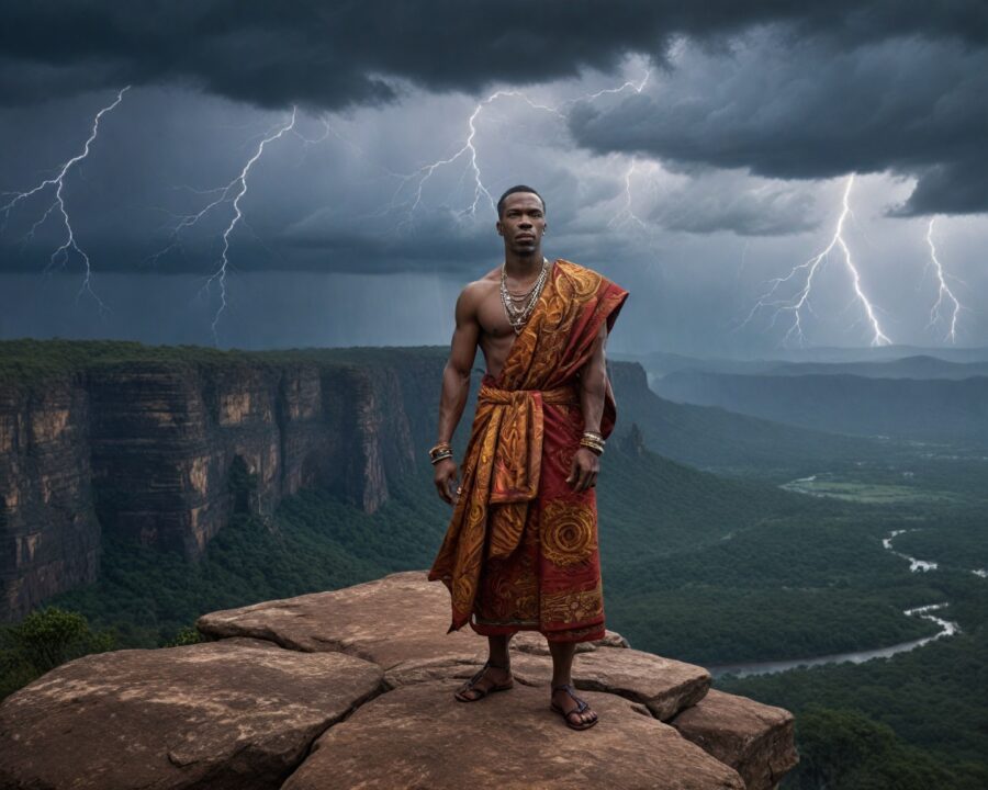 Como a mitologia africana explica trovões e tempestades