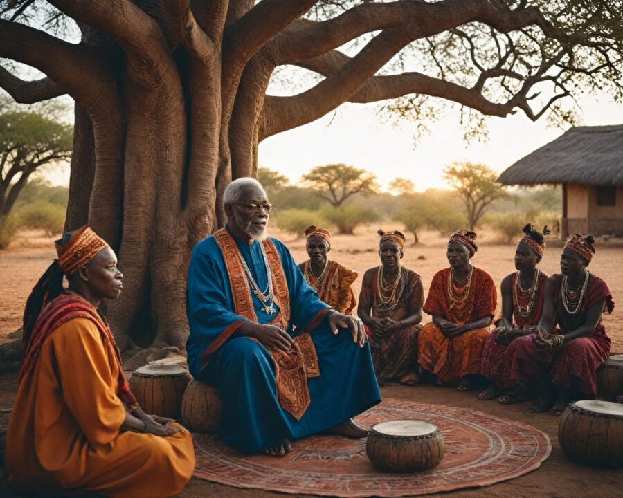 O ciclo de vida, morte e renascimento na mitologia africana