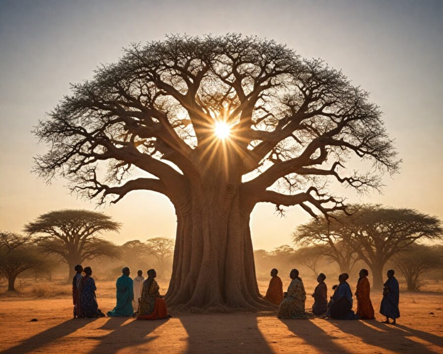 A importância espiritual das árvores sagradas na África