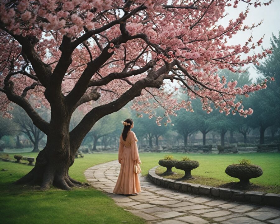 Histórias fascinantes sobre Xi Wangmu e seu jardim dos pêssegos