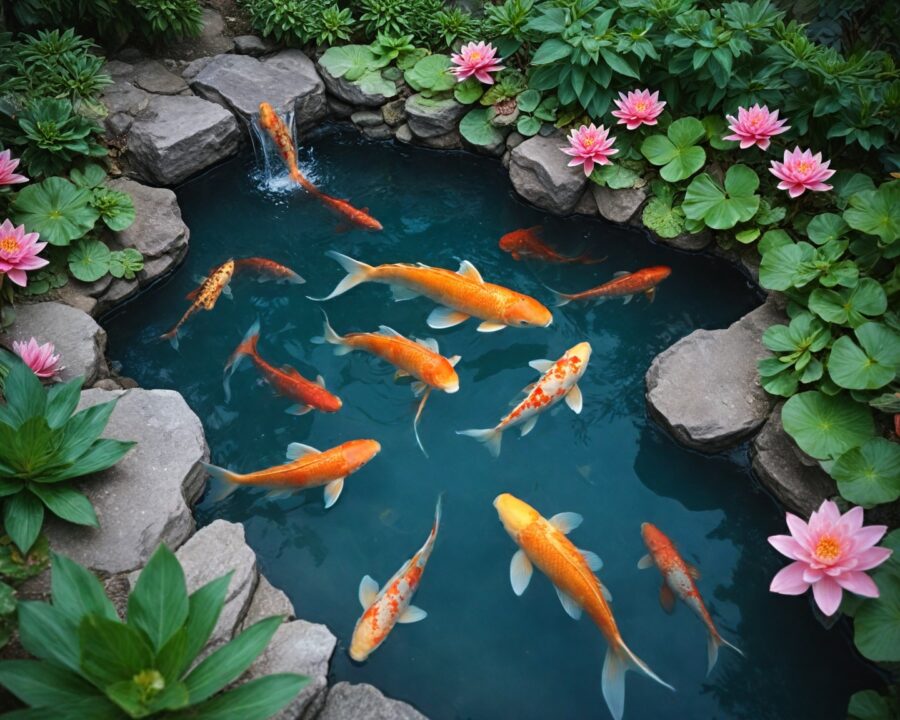 O significado espiritual das carpas que se transformam em dragões