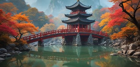 Como o ciclo de reencarnação é retratado na mitologia chinesa