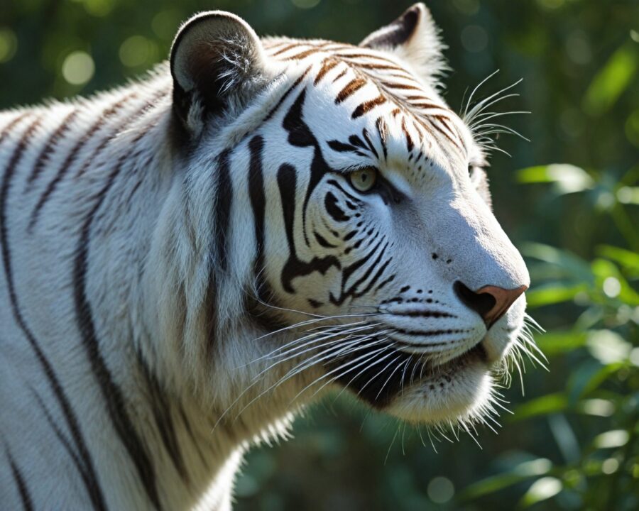 A simbologia do tigre branco nas crenças chinesas
