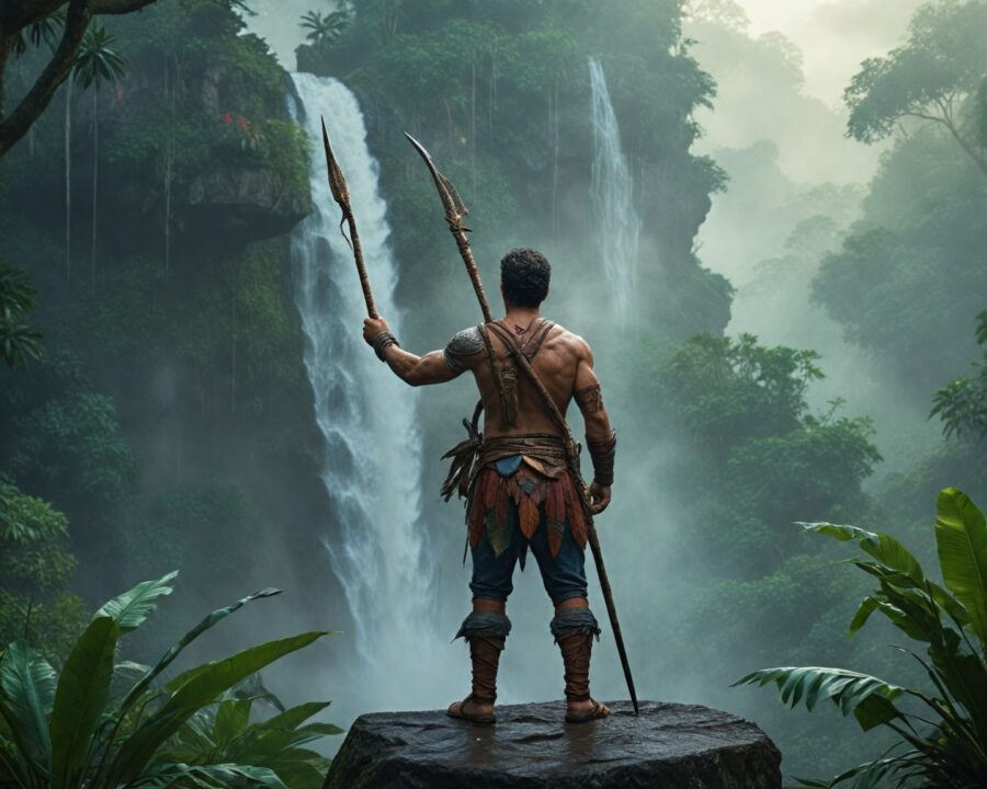Histórias de desafios e provações míticas para heróis amazônicos