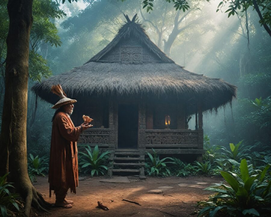 Mitos sobre pactos com espíritos na cultura amazônica