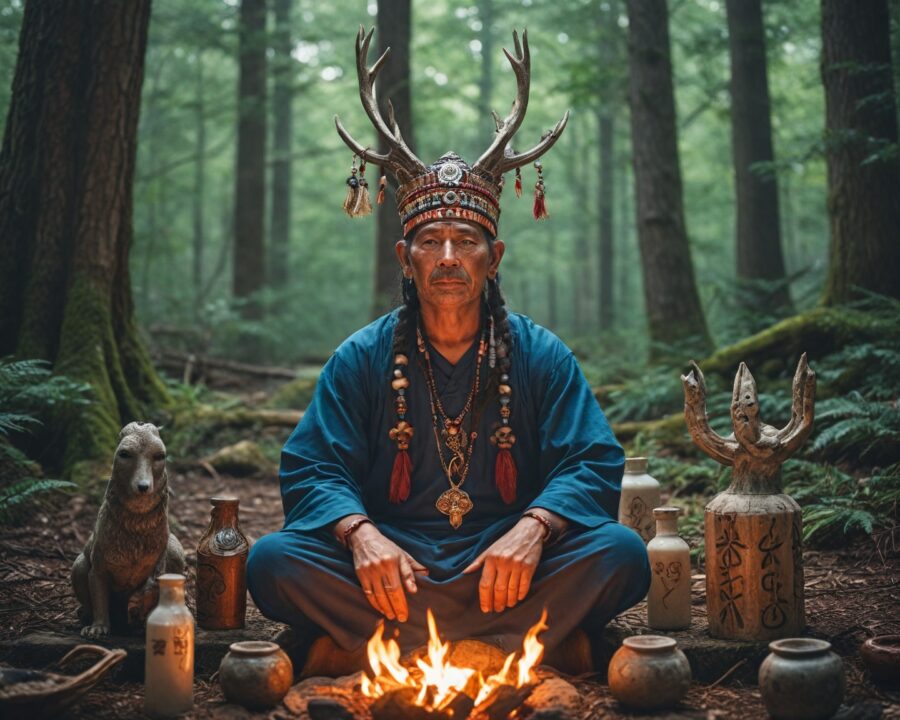 O papel dos xamãs nas lendas indígenas e suas jornadas