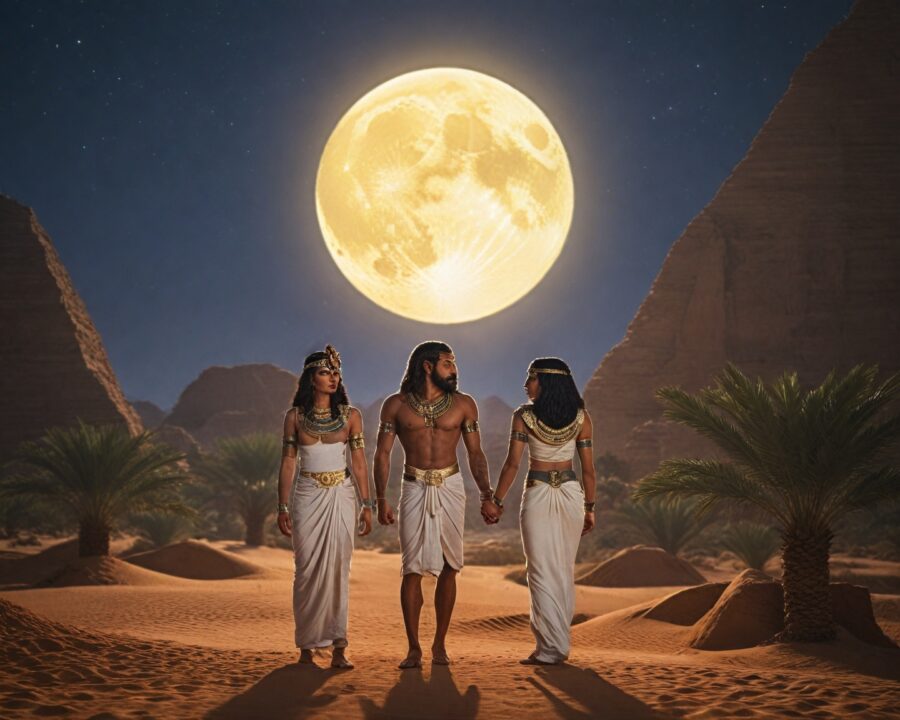 Histórias de amor e traição entre deuses egípcios: mitos revelados