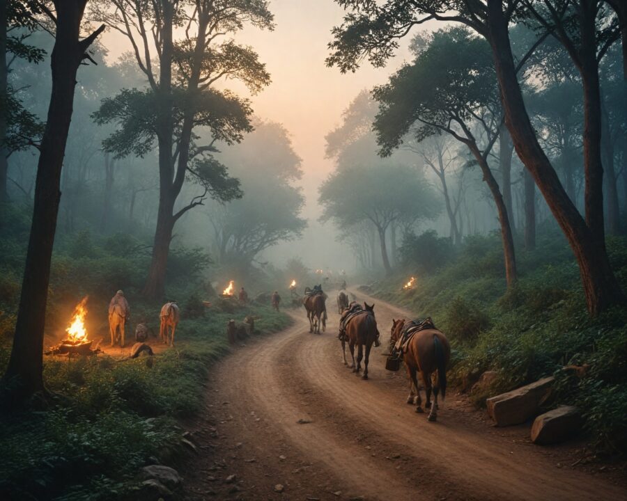 Lendas de deuses menores que protegiam viajantes e comerciantes