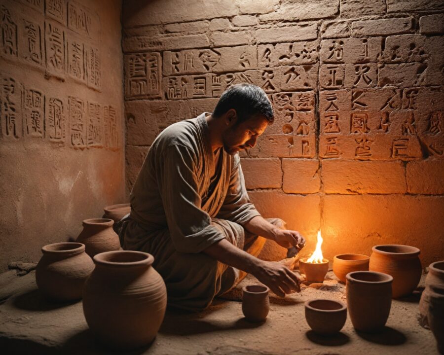 A criação da primeira múmia e o início dos rituais