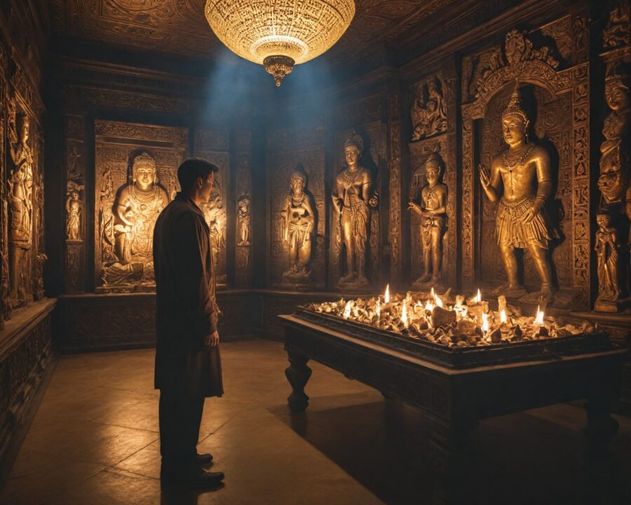 Histórias de objetos sagrados roubados e suas maldições