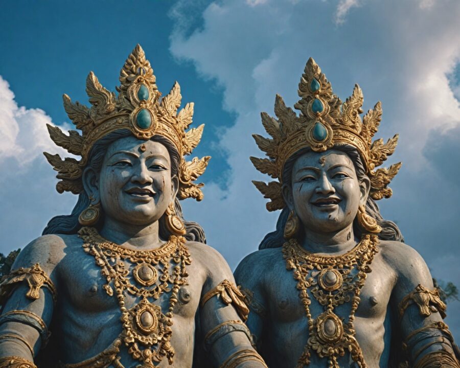 Mitos sobre o nascimento de deuses: lágrimas e risos