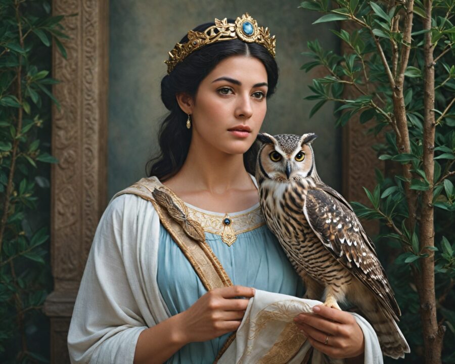 A importância de Atena na sabedoria e mitologia grega