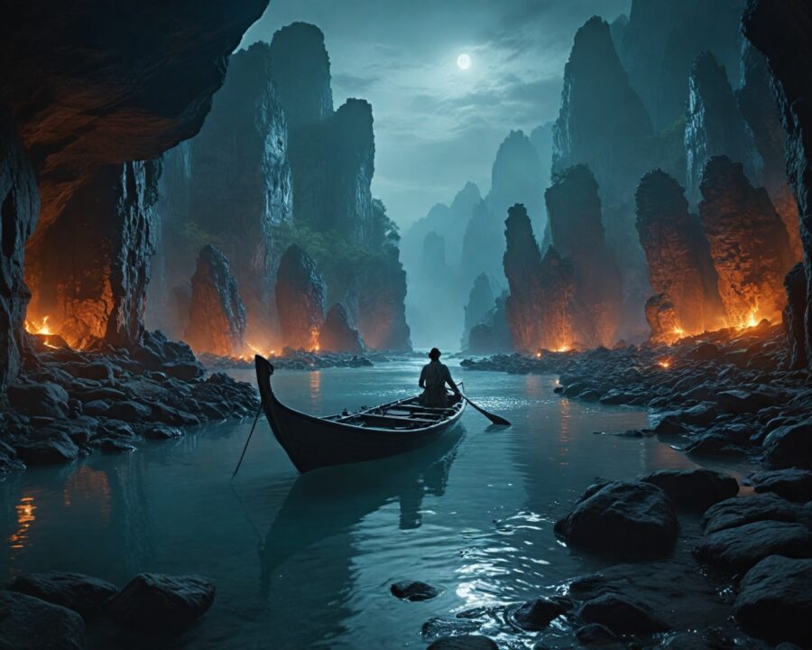 Lendas sobre o submundo de Hades e os rios do além