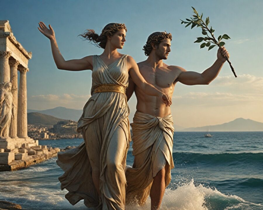 A rivalidade entre Atena e Poseidon: origem e impacto