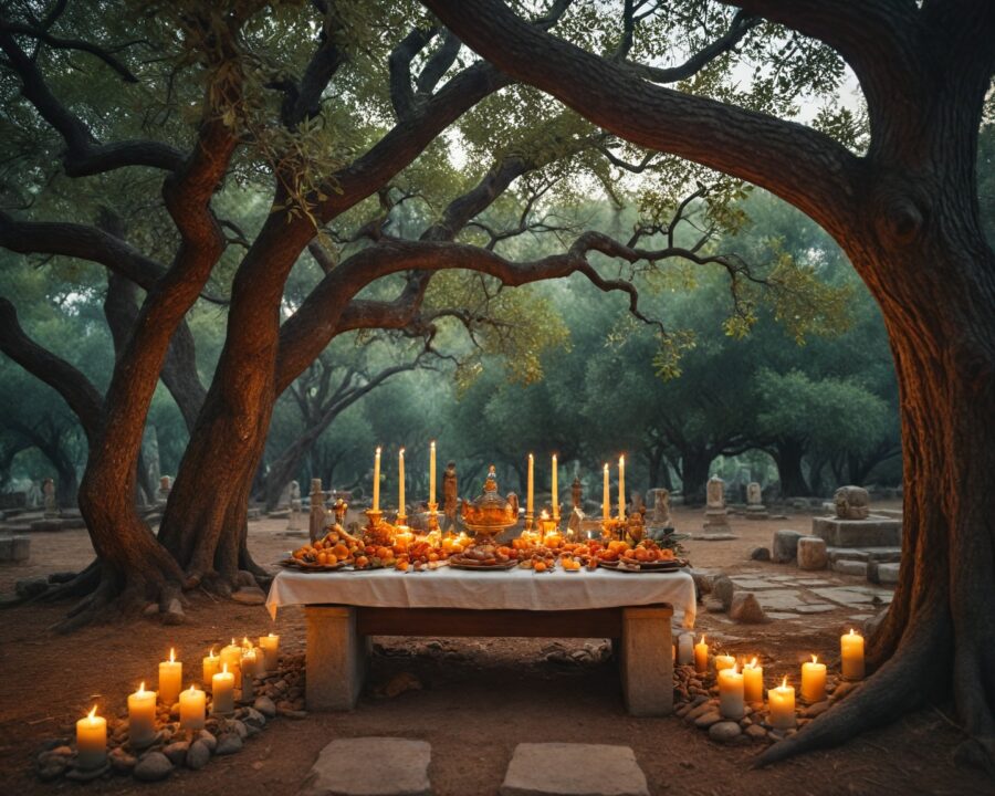 A importância dos rituais e oferendas na Grécia Antiga