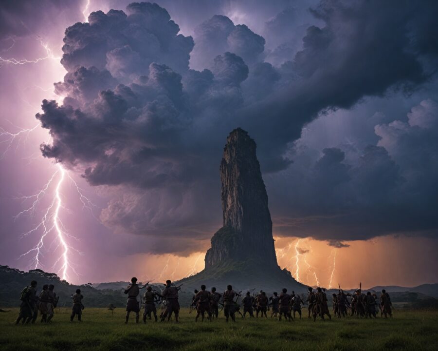 As lendas sobre os gigantes e as batalhas contra os deuses