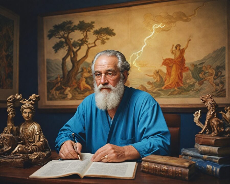 Como os gregos explicavam fenômenos naturais com mitos