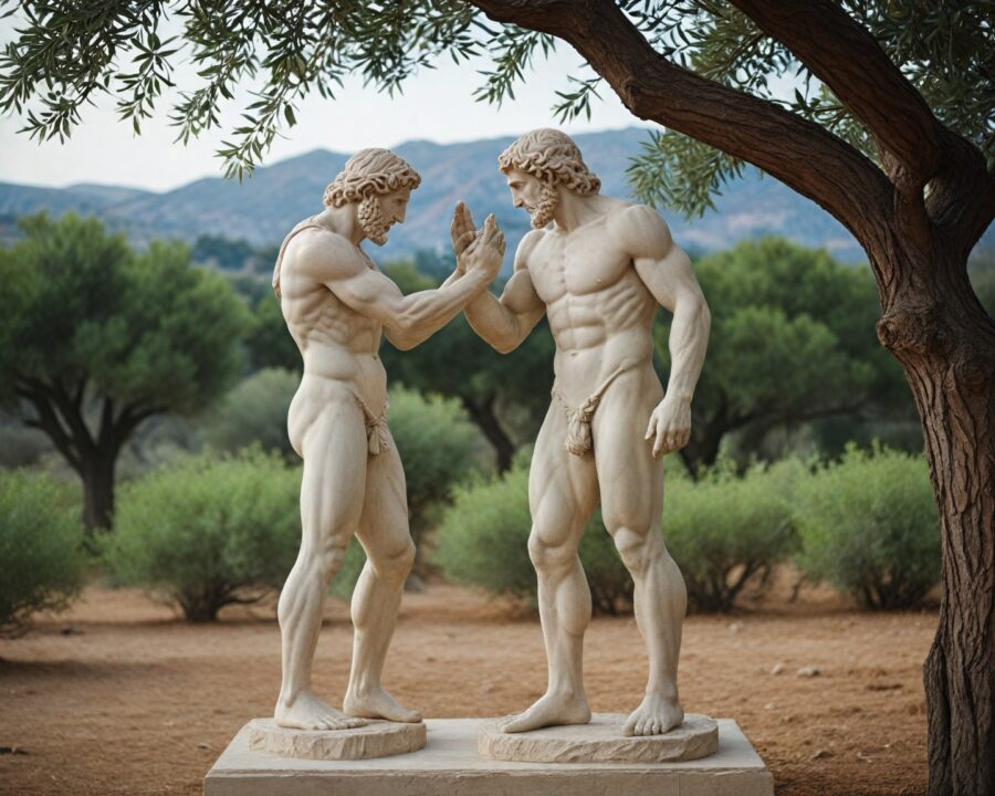 O mito da criação da humanidade por Prometeu e Epimeteu