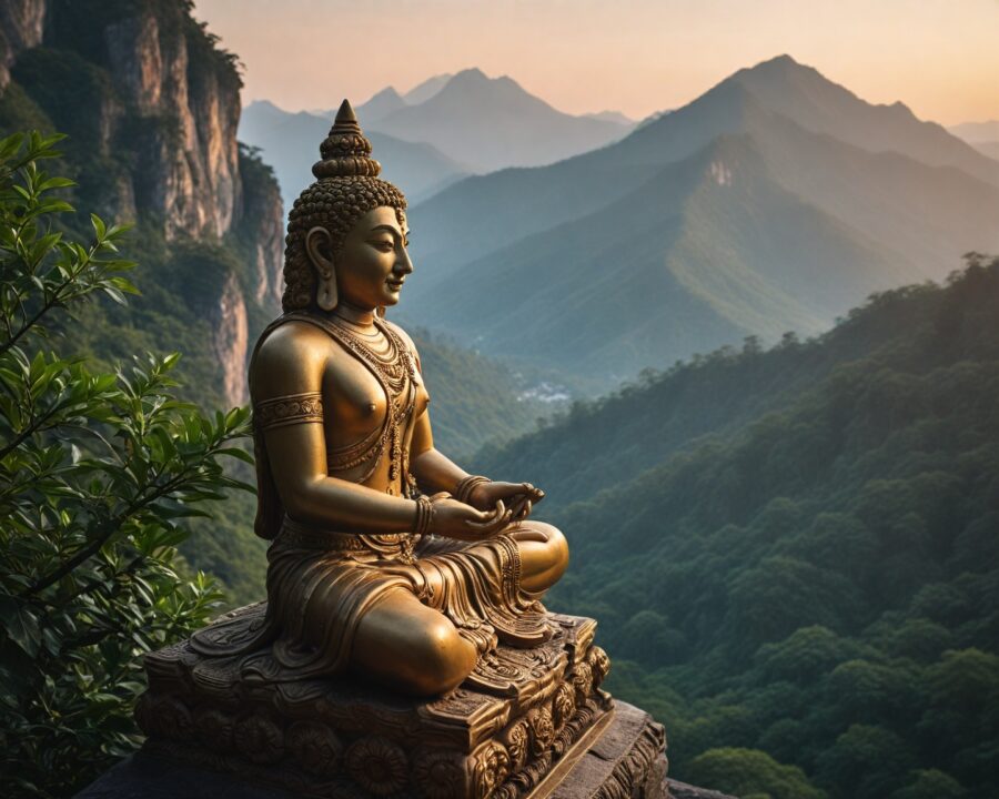 A origem das montanhas sagradas na mitologia indiana