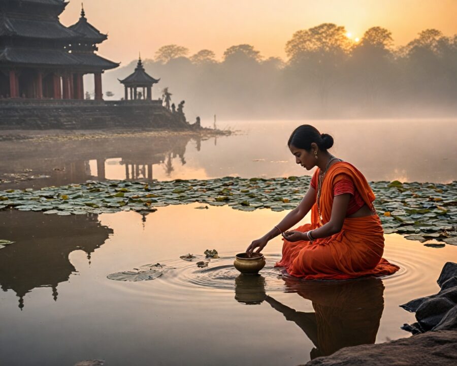 Lendas sobre a deusa Ganga e sua descida à Terra