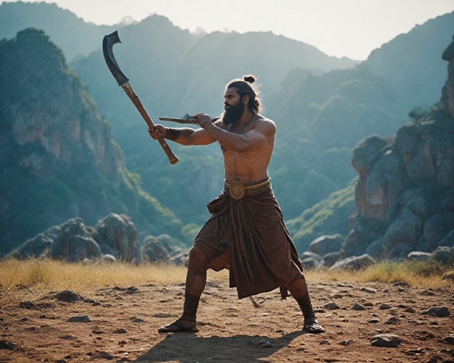 O mito do nascimento de Parashurama e suas batalhas