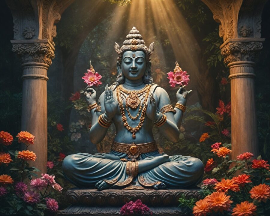 O mito de Kamadeva e sua destruição por Shiva