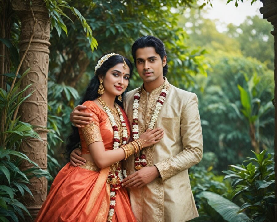 As histórias de amor entre Krishna e Radha na mitologia hindu