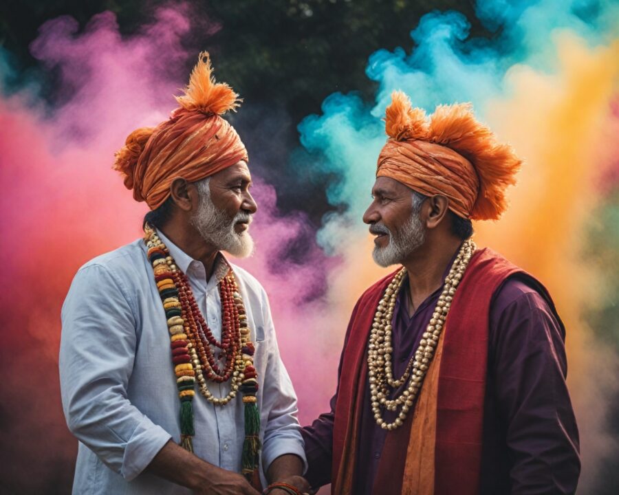 A origem do festival de Holi segundo lendas indianas