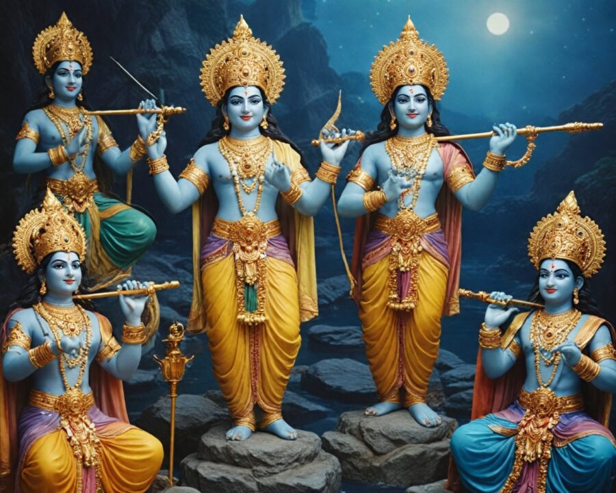 A importância dos avatares de Vishnu e suas missões