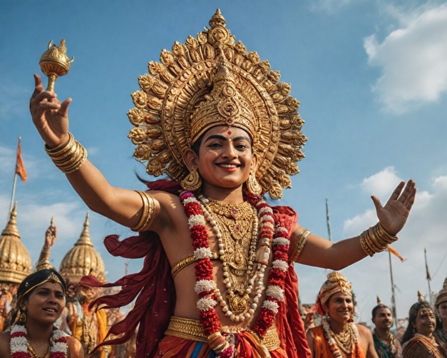 A origem dos festivais indianos na mitologia védica