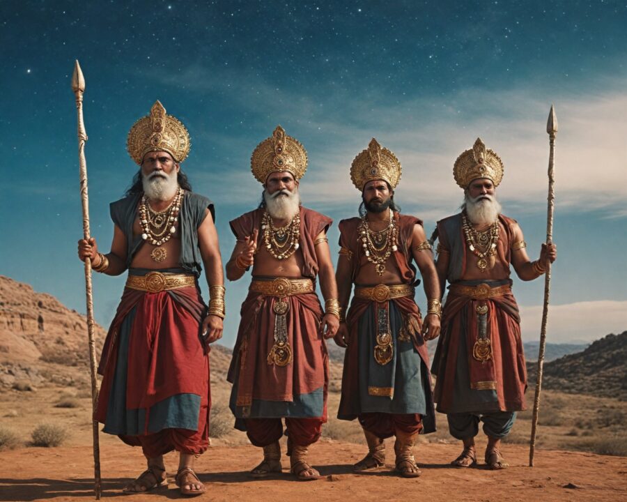 A história dos Pandavas e Kauravas no Mahabharata
