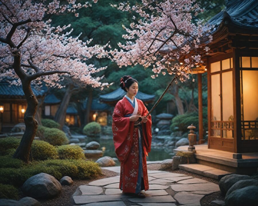 Lendas sobre as onmyoji e o controle do yin-yang