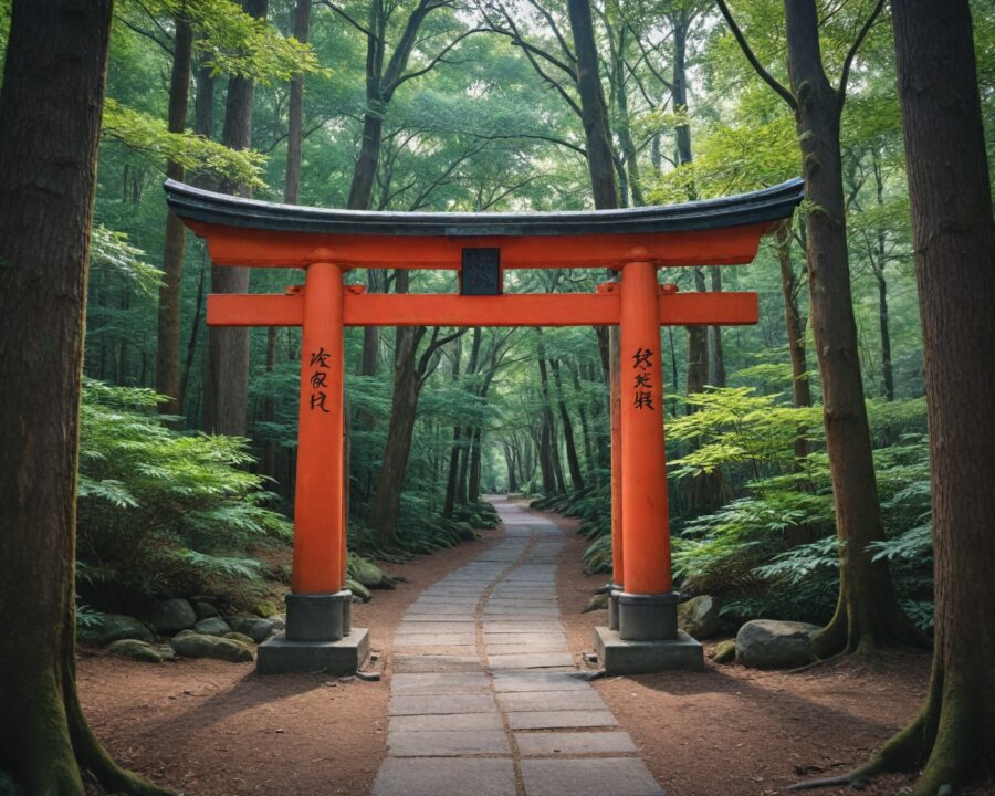 A origem e função dos torii na cultura japonesa