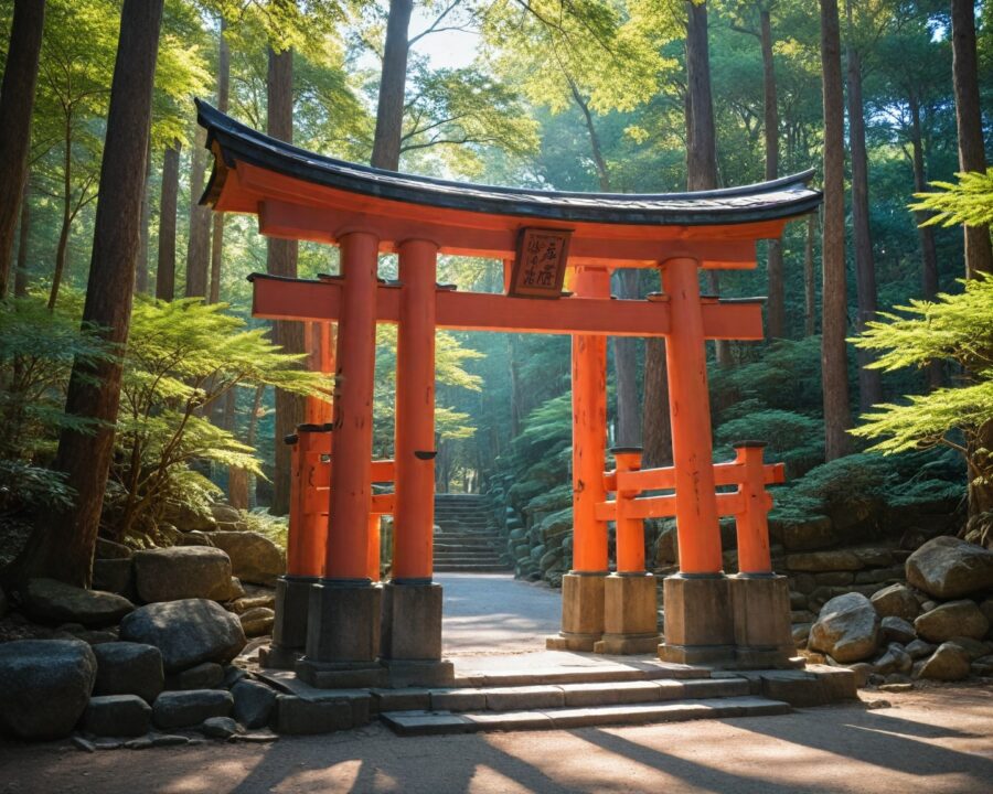 A simbologia dos santuários de Amaterasu e a linhagem imperial