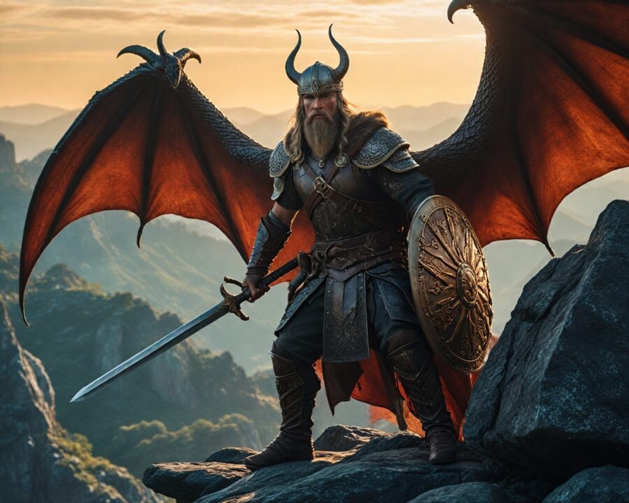 A lenda de Sigurd e o dragão Fafnir: mitos e significados