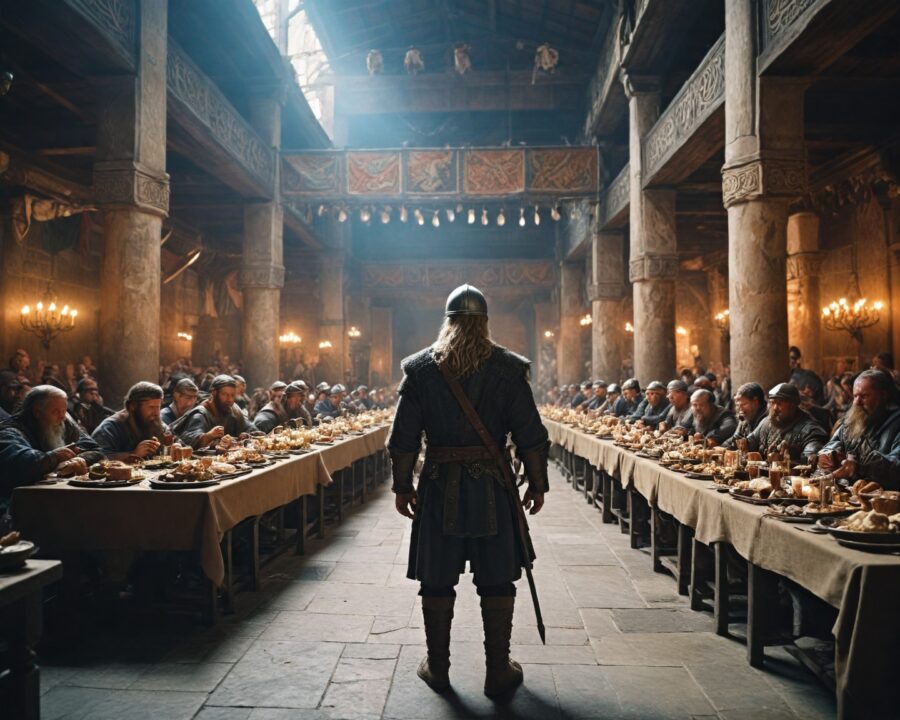 A importância dos guerreiros Einherjar no Valhalla