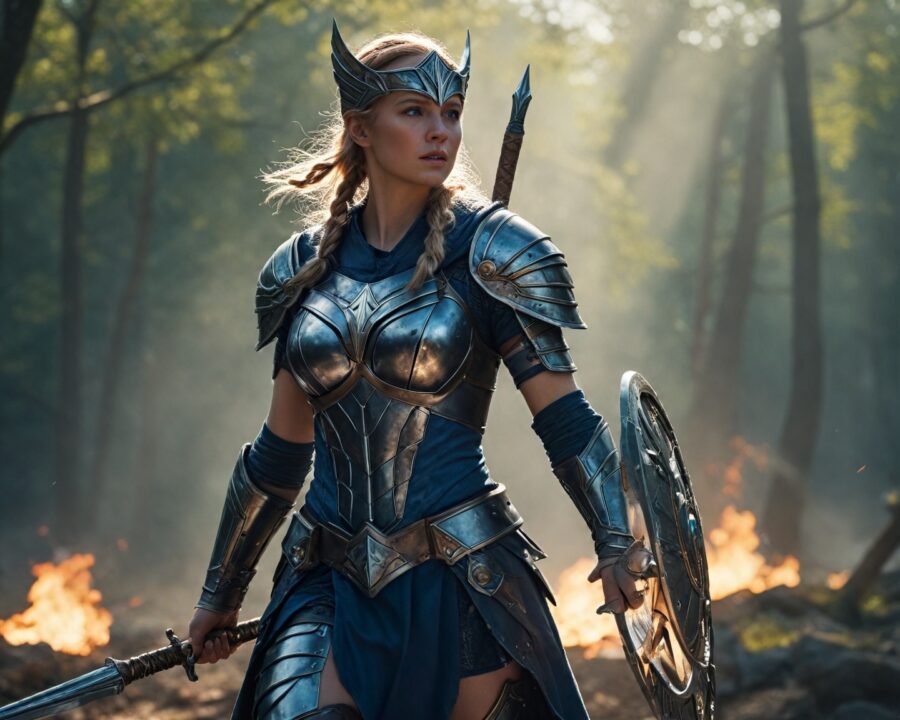 As valquírias e sua função na escolha dos mortos em batalha