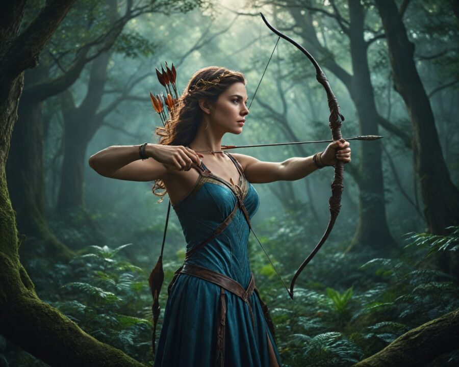 A mitologia da deusa Diana: protetora das florestas