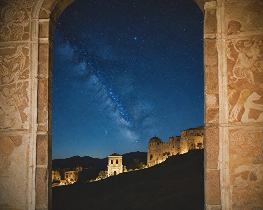 A história de Saturno e sua fuga para a Itália