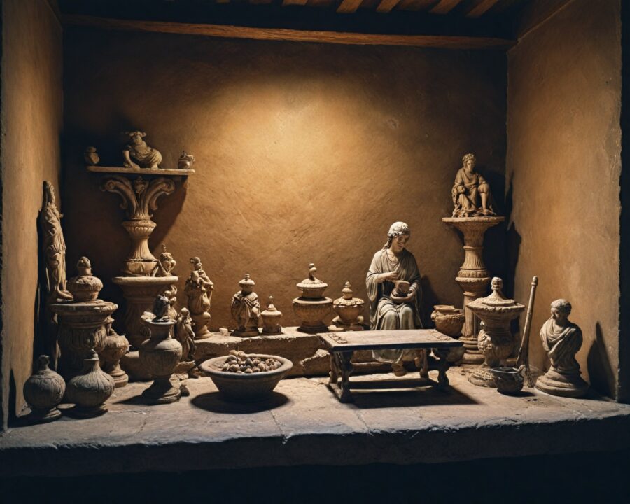 A origem das divindades Lares e Penates na proteção familiar