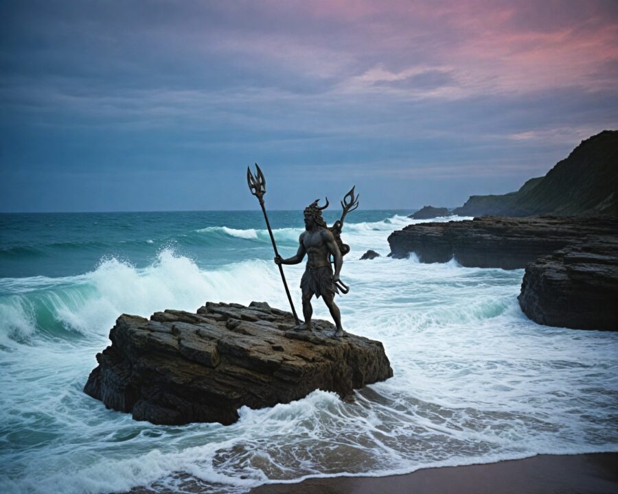 O papel de Netuno e sua rivalidade com outros deuses