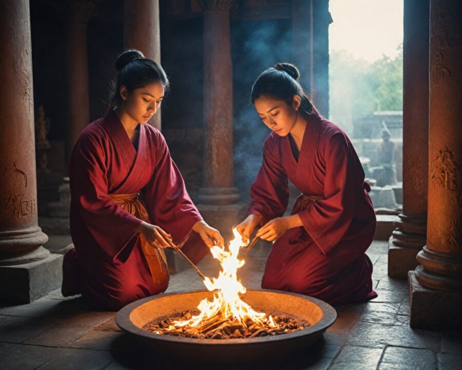 O papel de Vesta e o culto às vestais no fogo sagrado