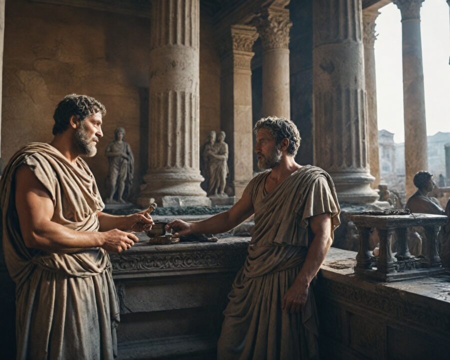 O papel dos gênios e espíritos protetores na mitologia romana