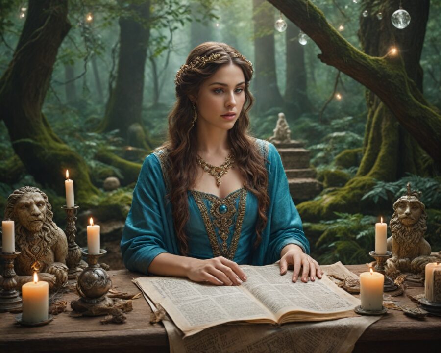 A história da deusa Carmenta e seu dom da profecia